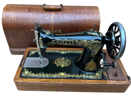 Antique singer 15k80 sewing - antique,