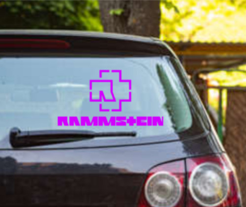 Rammstein car decal vinyl - car,