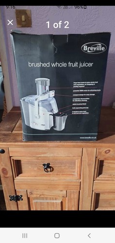 Breville brushed whole fruit - brushed,