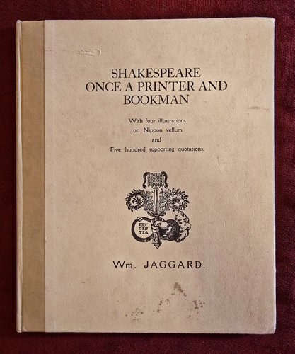 Vintage book shakespeare once - book,