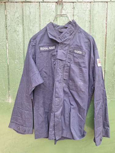 Royal navy badged shirt - navy,