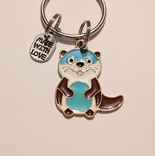 Cutest little otter keyring - otter,
