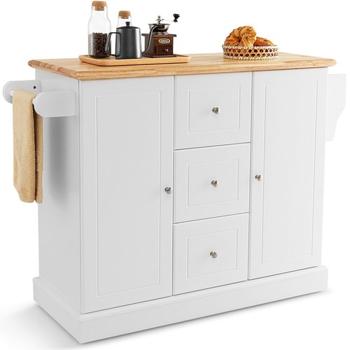 Mobile kitchen island cart - kitchen,
