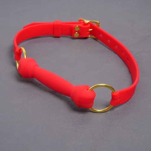 Silicone open mouth ball - ball, gag