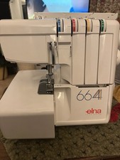 Elna 664 Pro Overlock Sewing Machine