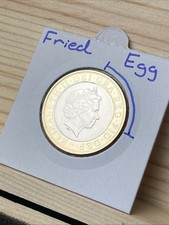 2002 Fried Egg Error Coin -