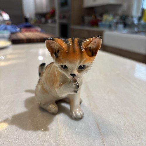 Vintage ginger orange tabby - orange,