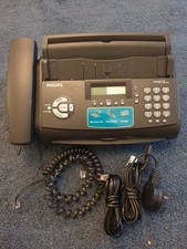 Black Fax Machine & Phone & Copier, Philips Magic3-2 Primo 