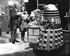 Dr. Who And The Daleks Peter Cushing 16x20 Canvas Giclee