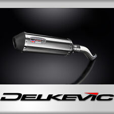 KAWASAKI Z750S Z750 2007-2012 343mm X-OVAL STAINLESS SILENCER EXHAUST KIT