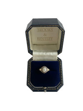 Opal and Diamond Ring 9ct Gold