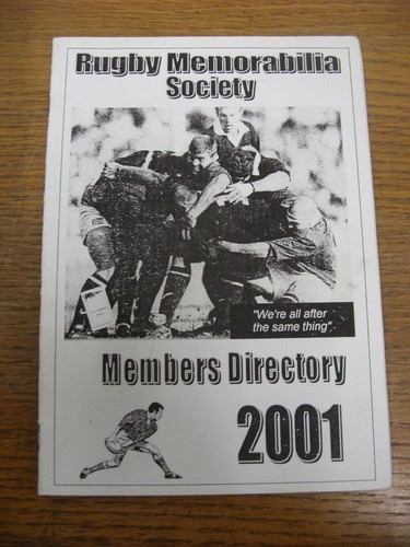 2001 rugby union - 2001,