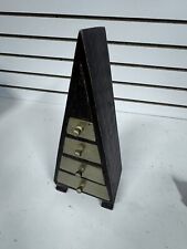 Wood Pyramid Jewelry Trinket