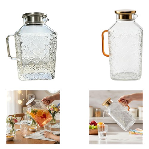 Glass pitcher housewarming - glass,