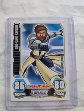 Star Wars TOPPS Force Attax T1 Obi Wan Kenobi Art Card Andres Ponce Clone Wars