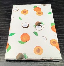 Coconut ? & Peaches ? Design Passport/ID Wallet  Size 14cm X 10cm