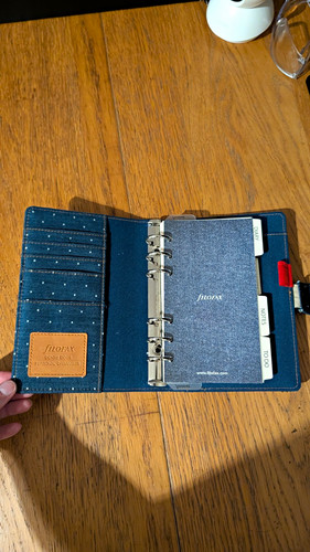 Filofax denim dots - filofax,