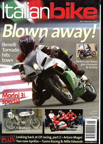 Italian bike magazine issue - issue, 6
