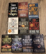 Tom Clancy Books Bundle x 10 -