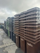 240L Wheelie Plastic Wheelie Bins (Joblot)