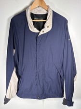 Dryjoys By Footjoy Jacket Mens Large Blue Waterproof Golf