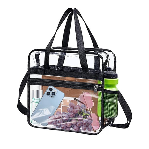 Clear tote bag - tote, with