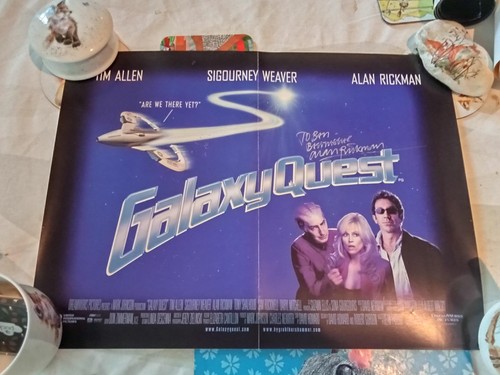 Alan rickman signed galaxy - rickman,