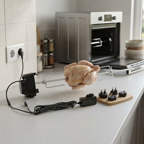 Powerful electric rotisserie - electric,