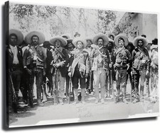 Pancho Villa with Generals