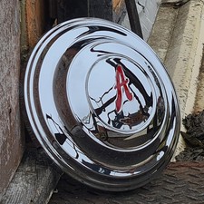 Austin FX3 Taxi Hub Cap - Made in England - Premium Quality Chrome-on-Steel.