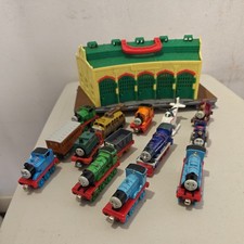 Take N Play Tidmouth Sheds Push Along Thomas & Friends Carry case with 14 trains
