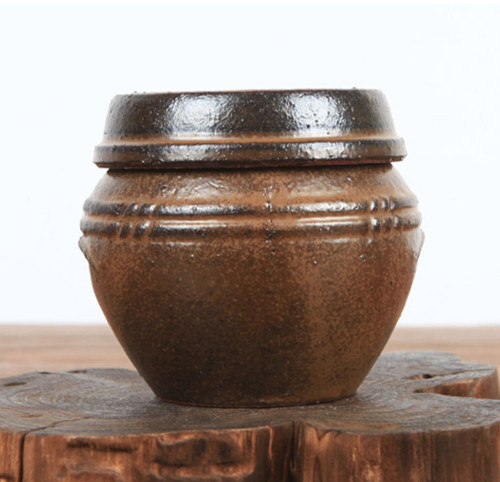 Large korean onggi pottery jar - large,