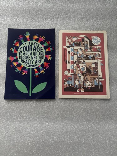Lot modern art postcards - lot,