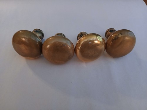 Antique brass door knobs lot - door, (
