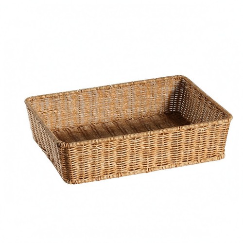 Rectangular woven basket tight - rectangular,