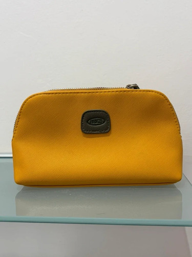 Bric yellow zip makeup bag - bric's,