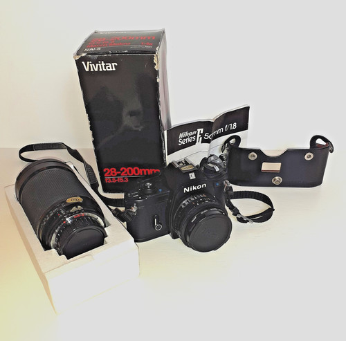 Nikon 35mm slr film - nikon, camera
