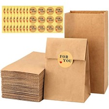 Kraft Paper Gift Wrap Bags