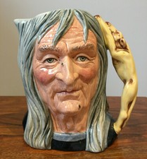 The Pendle Witch Special Edition Large 16cm Character Jug - Signed Kevin Francis