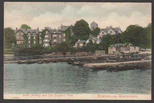 Postcard bowness windermere - postcard, on