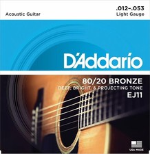 D'Addario EJ11 Light Acoustic