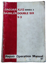 Jaguar XJ12 Series 2 Daimler Double Six Factory Workshop Repair Manual E190/2