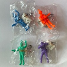 4 Hand Throwing Kids Play Parachute Toy Action Army Man Model Stocking Filler