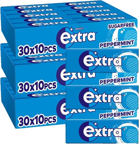 Extra peppermint chewing - peppermint, gum
