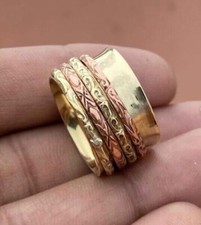 Handmade meditation thumb ring - handmade,
