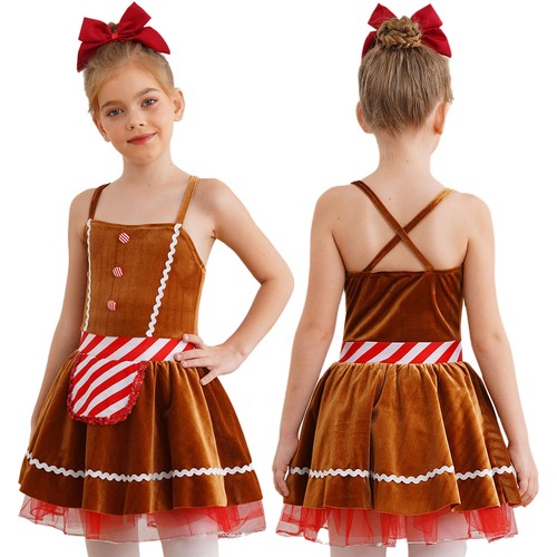 Girls christmas gingerbread - uk,