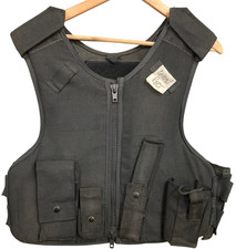 Stab ballistic vest - ballistic, black