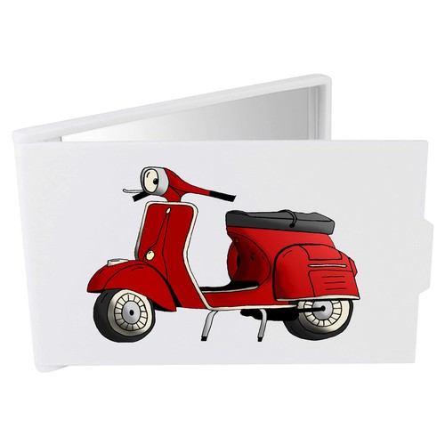 Red scooter compact makeup - 'red,