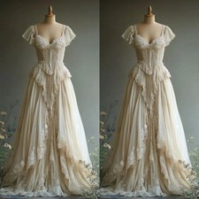 Vintage A-Line Wedding Dresses