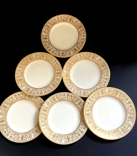 Wedgwood gold florentine - x,